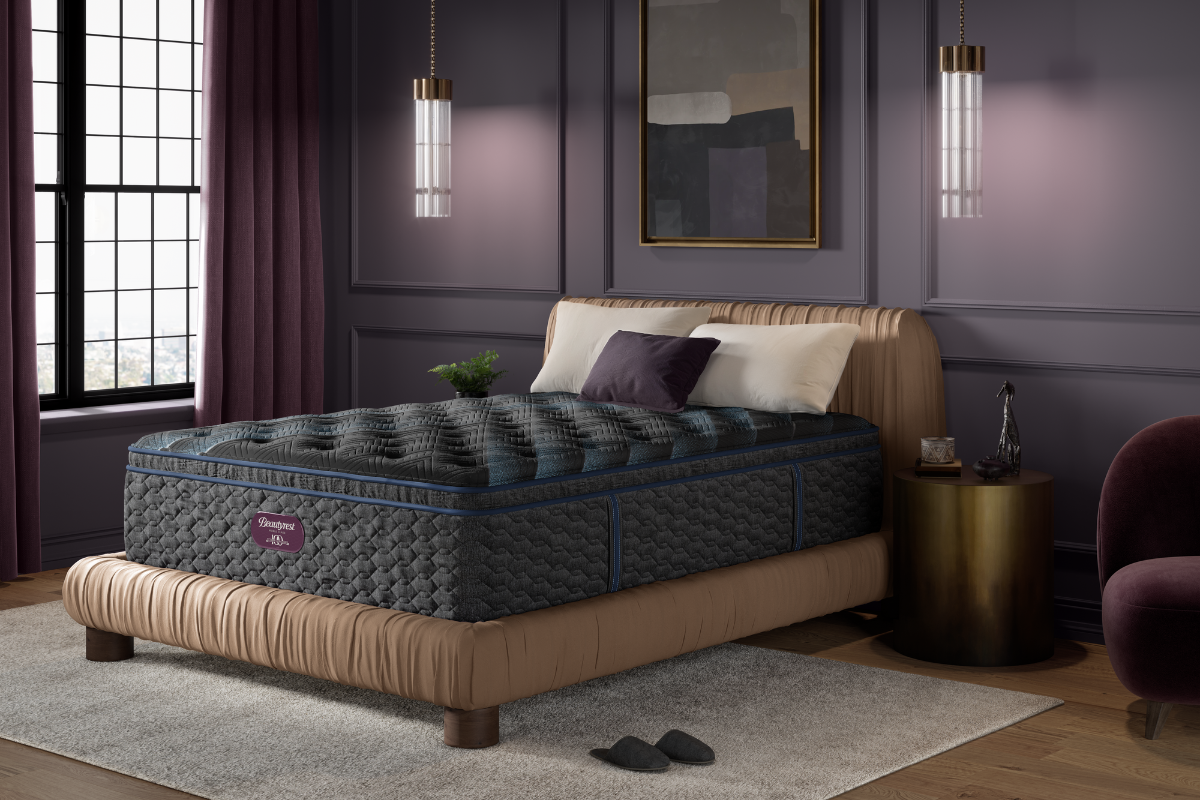 135935538:Simmons Beautyrest World Class Level 3 Pillow Top Mattress, Styled
