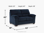 392795877:Simple Joy Loveseat,