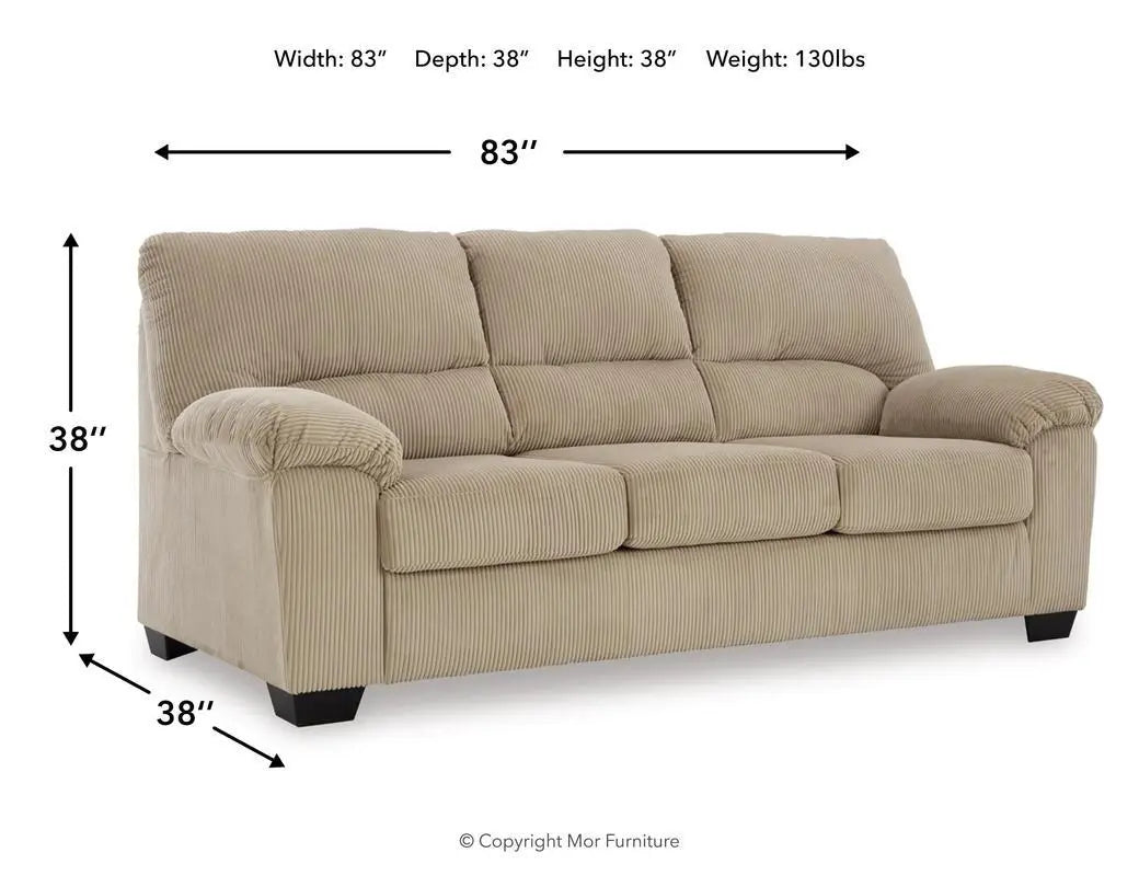 819053494:Simple Joy Sofa, Angle