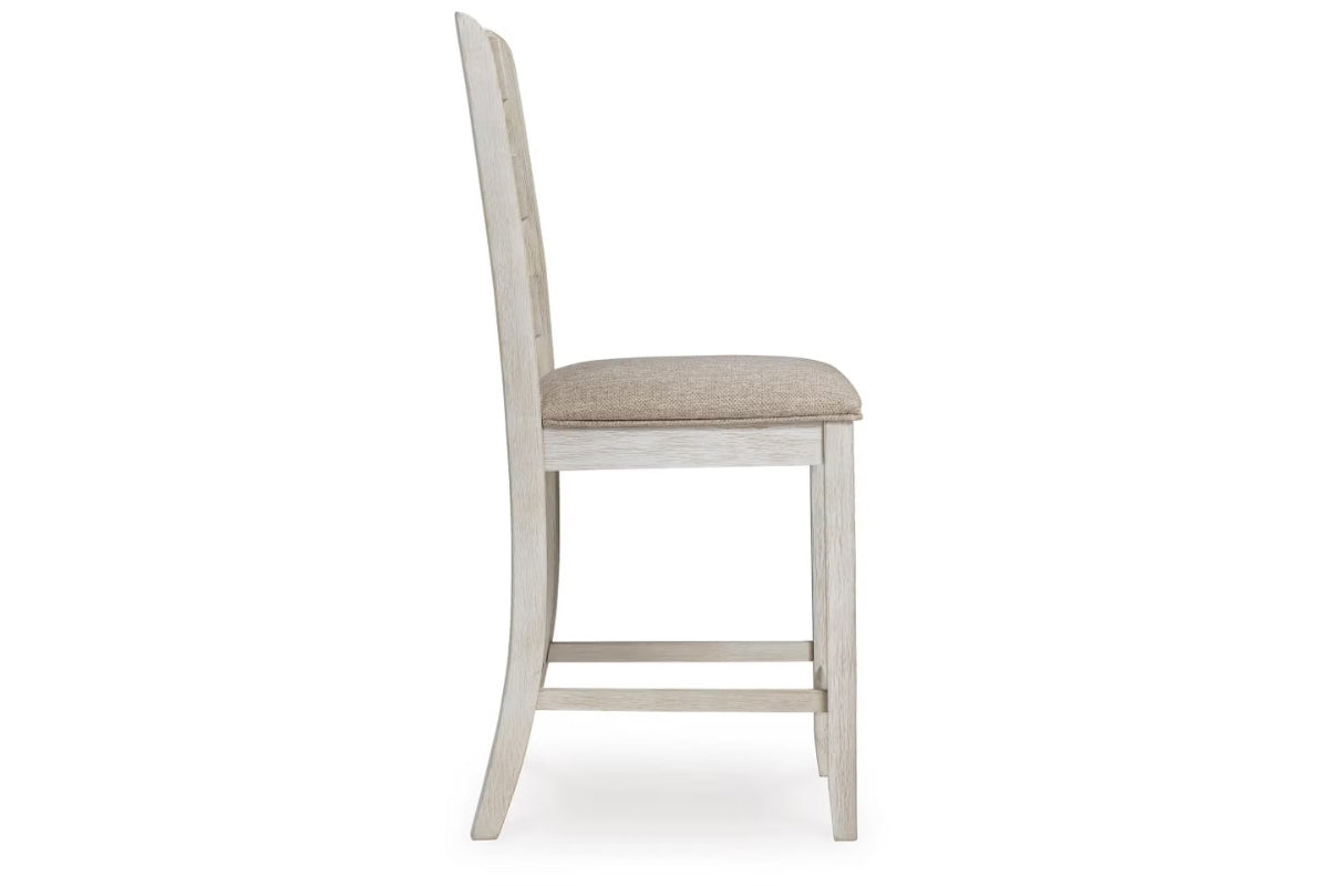 SKEMPTON1:Skempton Counter Height Dining Table & 4 Stools, SideBack