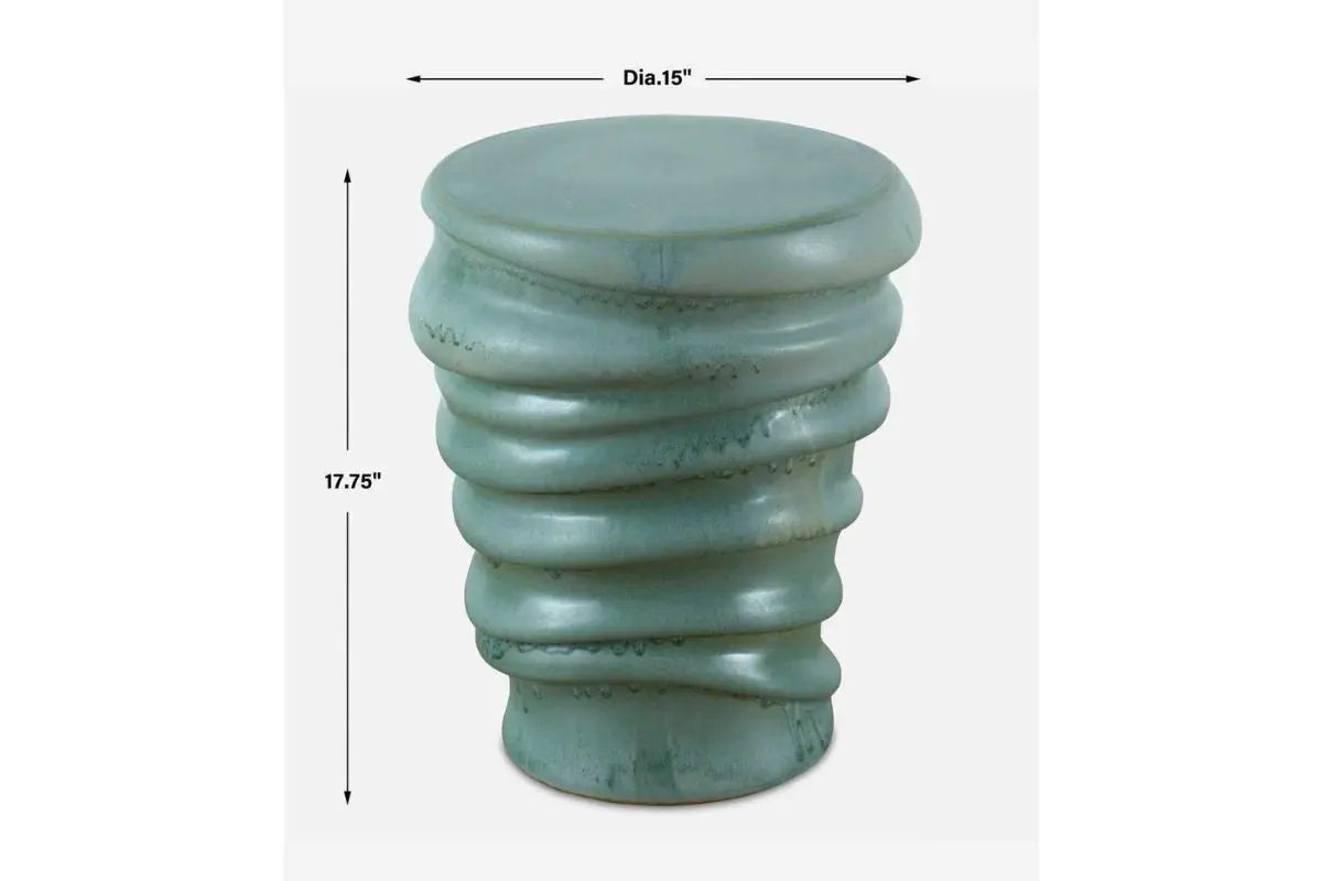 085960562:Skye Green Outdoor Stool,