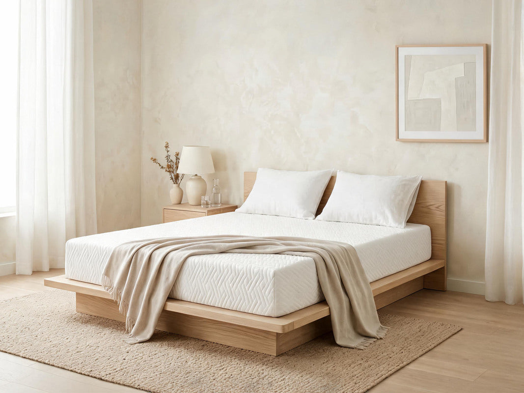 035912631:Sleepmor 10 Inch Essential Medium Mattress, Styled