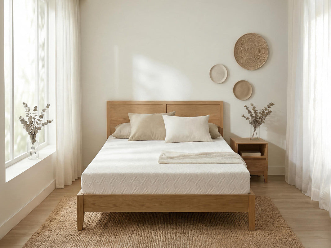 196756151:Sleepmor 6 Inch Essential Medium Mattress, Styled