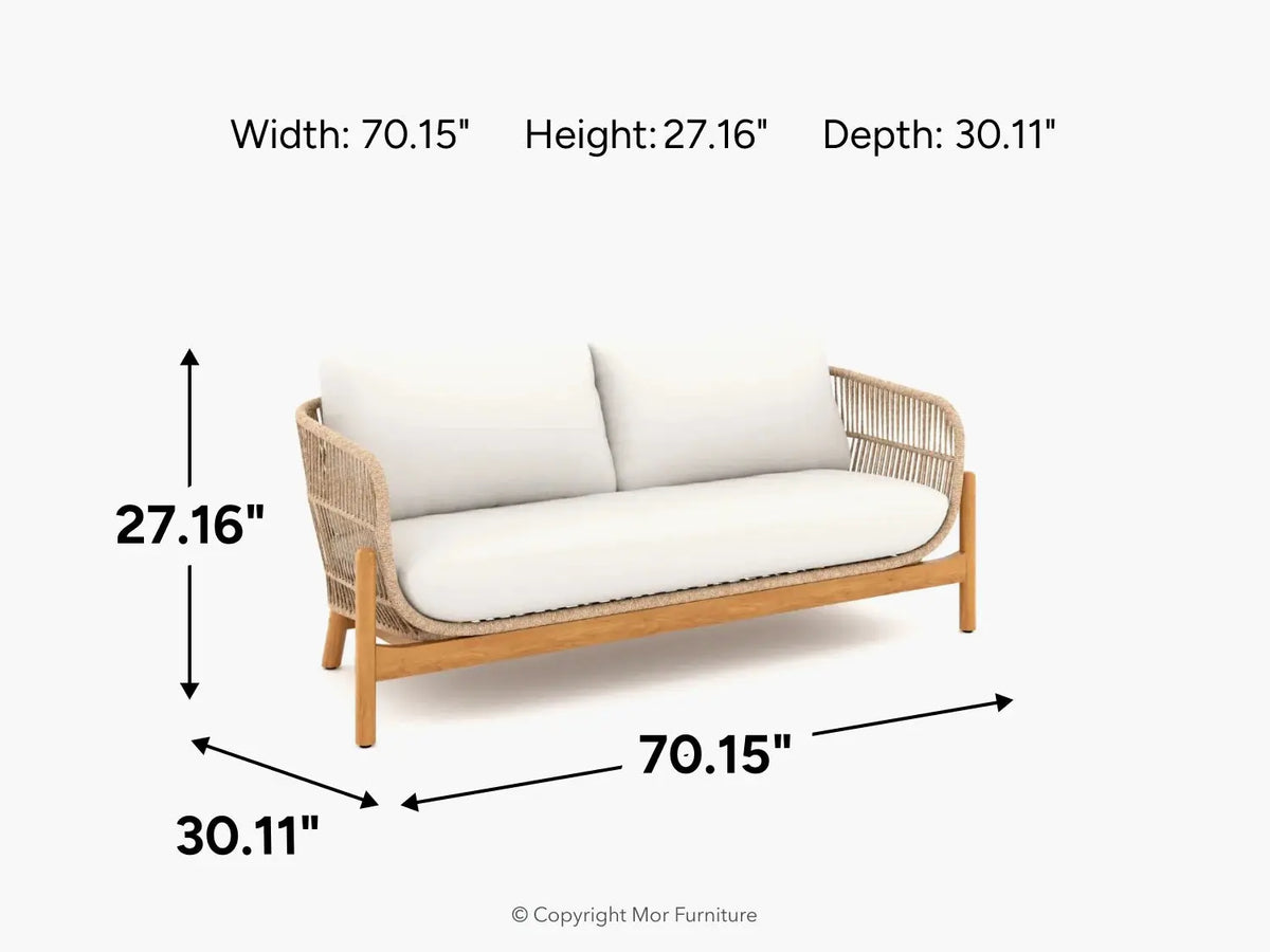 569633091:Solstice Outdoor Loveseat,