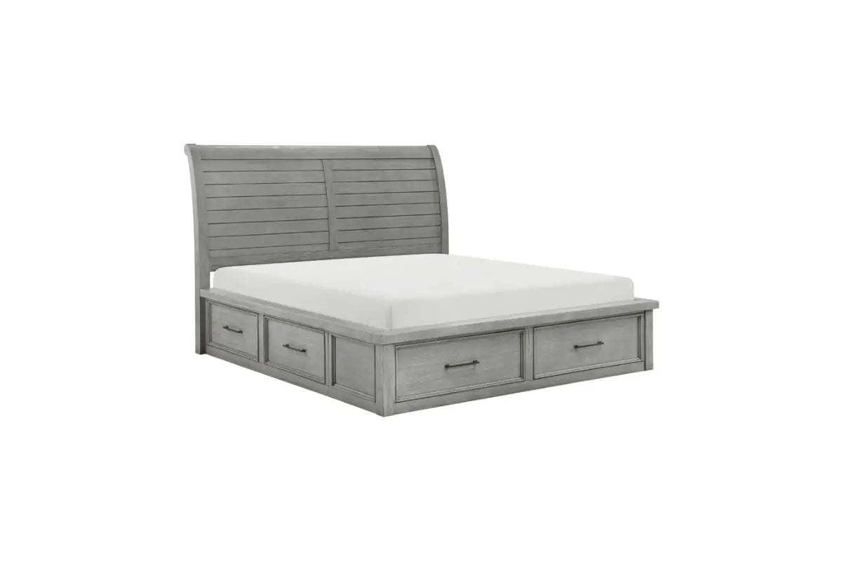 SONORA005:Sonora Sleigh Bed & Dresser & , Angle