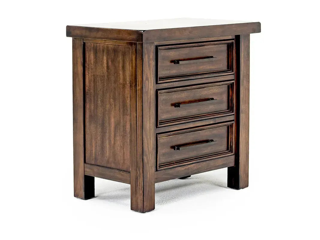 SONORA001:Sonora Sleigh Bed & Dresser & , AngledAngle