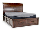 SONORA002:Sonora Sleigh Bed & Dresser & , AngledAngle