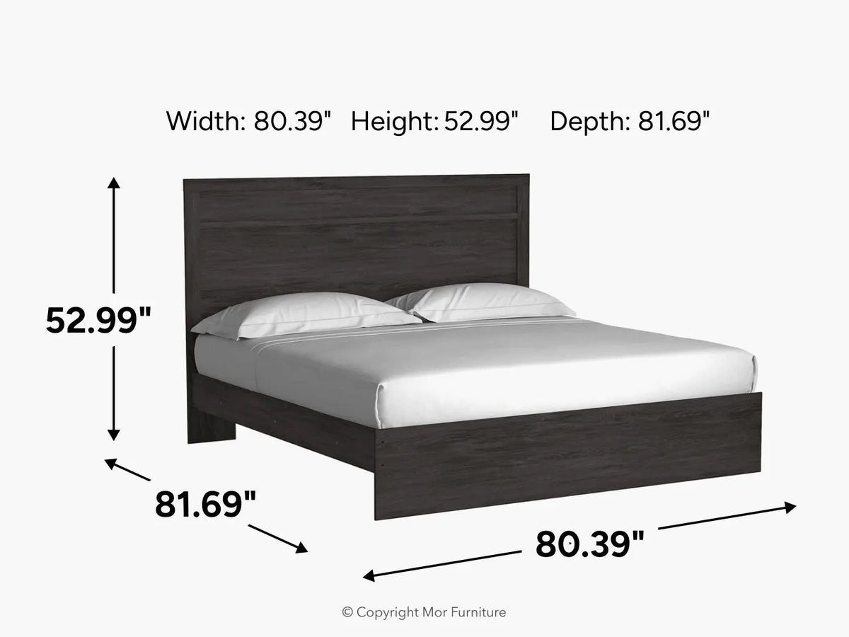 531175282:Stelsie Panel Bed,