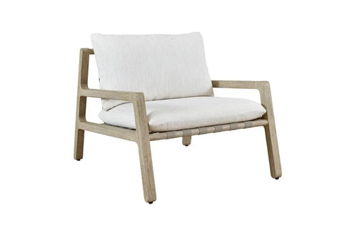 967376465:Strapped Outdoor Lounge Chair, Angled