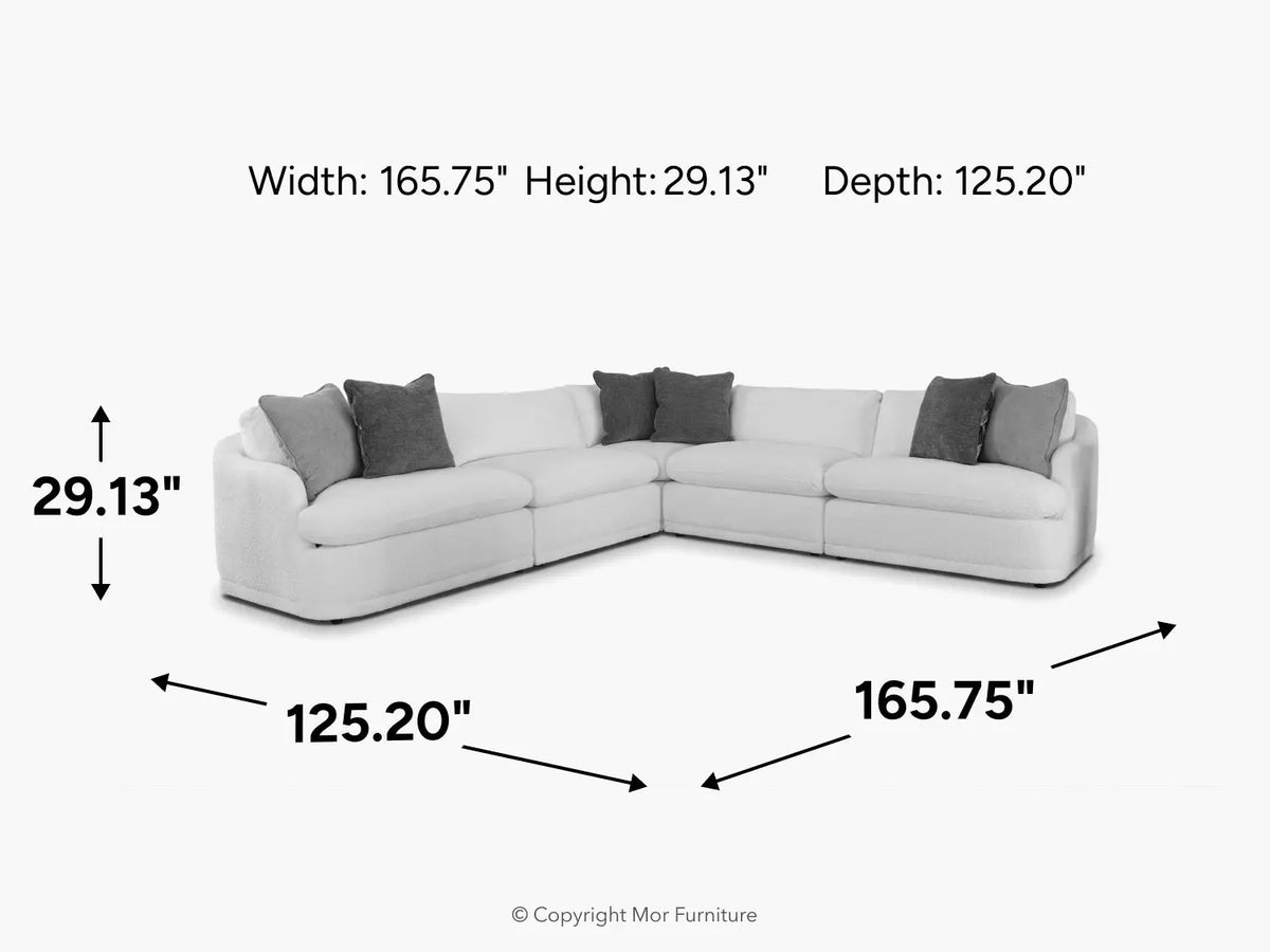 STRATUS60:Stratus 6 Piece Sectional,
