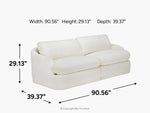 STRATUS04:Stratus Loveseat,