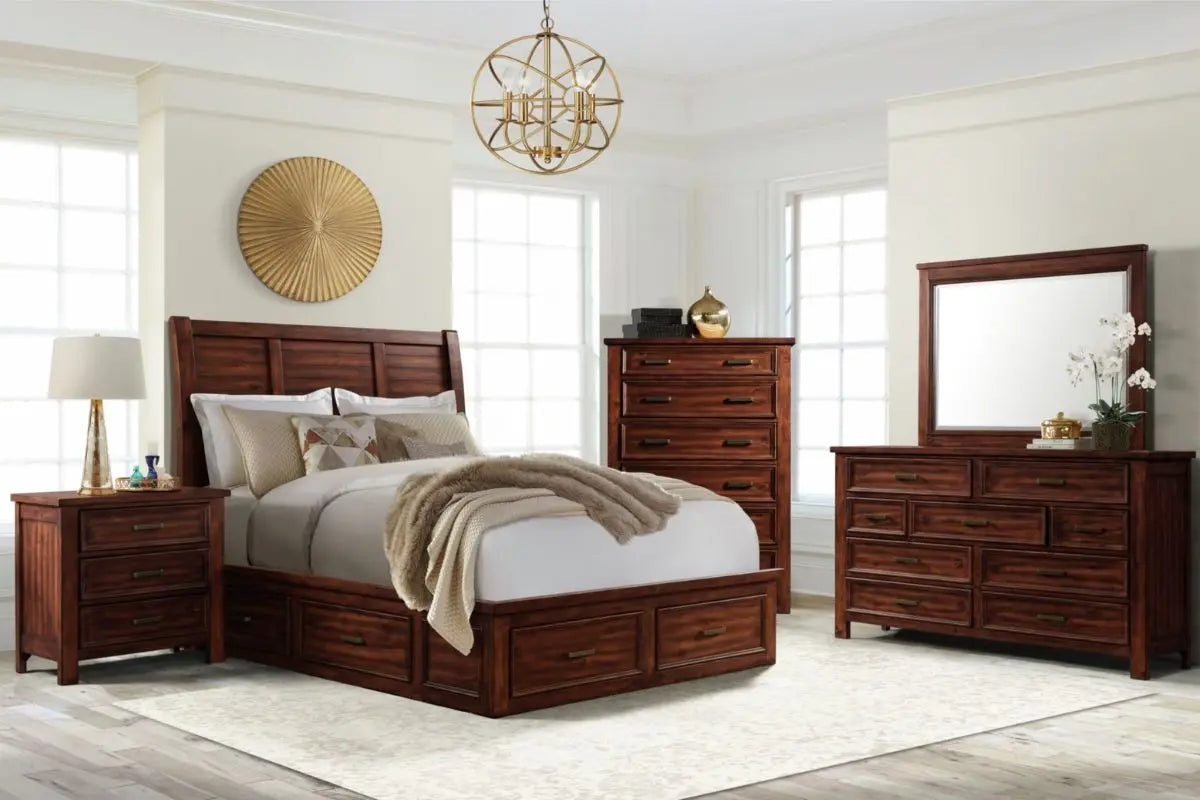 SULLIVANC:Sullivan Storage Bed & Dresser,
