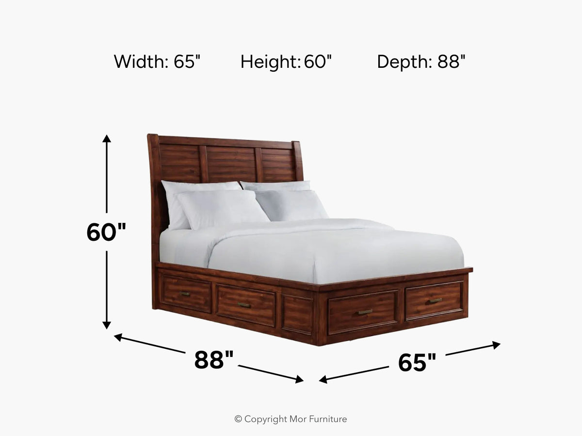 SULLIVANA:Sullivan Storage Bed,