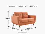 359684306:Sussex Loveseat,