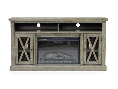 921224172:Telluride Fireplace Console, Front