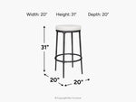 037014233:Thayer Outdoor Barstool,
