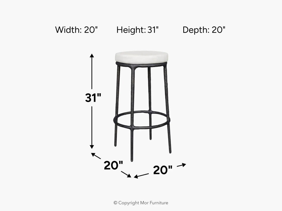 037014233:Thayer Outdoor Barstool,