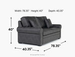 131670267:Tilda Full Sleeper Loveseat,