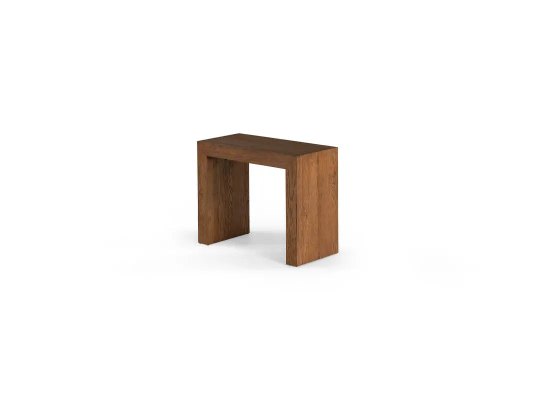 TRANSFM41:Transformer Dining Table & 4 Stackable Chairs, Angled