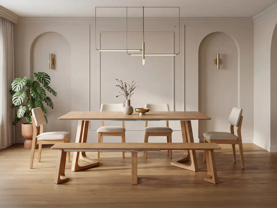 283716391:Transformer Nova Dining Bench, Styled