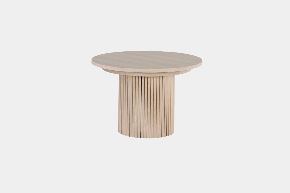 TRANSFM64:Transformer Round Dining Table & 4 Chairs & Bench,