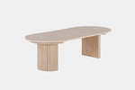 TRANSFM64:Transformer Round Dining Table & 4 Chairs & Bench, Angled