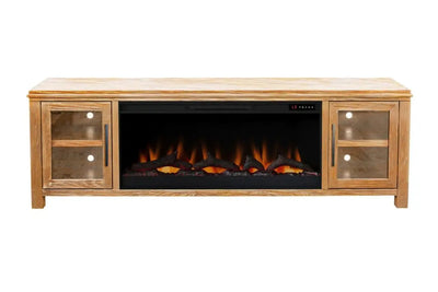 014481948:Tybee Fireplace Console, Front