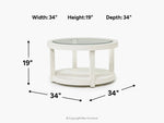 714394022:Urban Round Coffee Table,