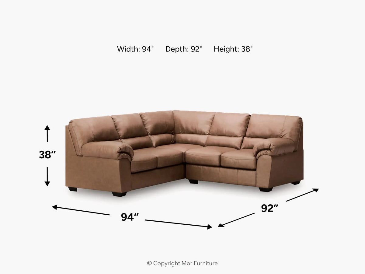 WHITLOC12:Whitlock Tux Loveseat Sectiona,