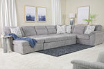 WANDA0047:Wanda Q Pullout Chaise Sec, StyledOpen