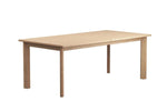 WESLEY005:Wesley Outdoor Dining Table & , Angle