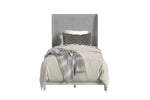 WESTLAN07:Westland Upholstered Panel Bed, Front