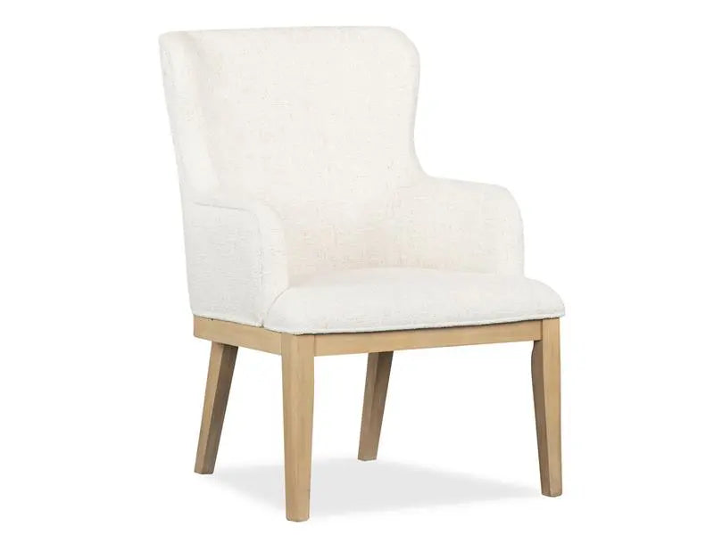 WHITEOAK7:White Oak Dining Table & 4 Cha, AngledAngle