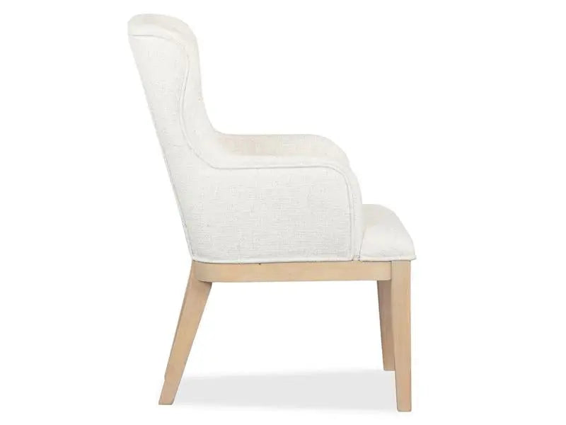 051901791:White Oak Arm Chair, Side
