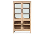 121257717:White Oak Buffet & Hutch, Front