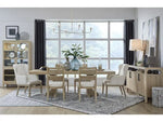 WHITEOAK7:White Oak Dining Table & 4 Cha, Styled