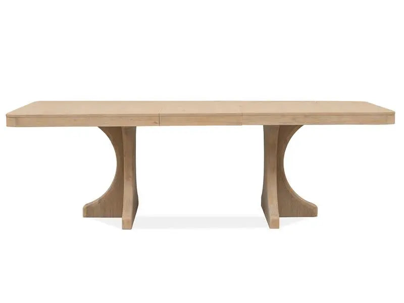 WHITEOAKA:White Oak Dining Table, Front