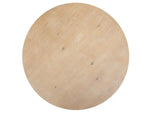 069417585:White Oak Round Dining Table,