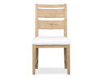 WHITEOAK0:White Oak Round Dining Table &, FrontSide