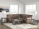 WHITLOC11:Whitlock Tux Loveseat Sectiona, Styled