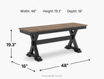 028462344:Wildenauer Dining Bench,
