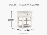 649284426:Willowbrook Nightstand,