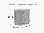 924936285:Willowbrook Nightstand,