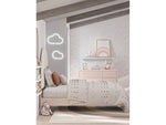 WISTENP29:Wistenpine Panel Bed, StyledSide