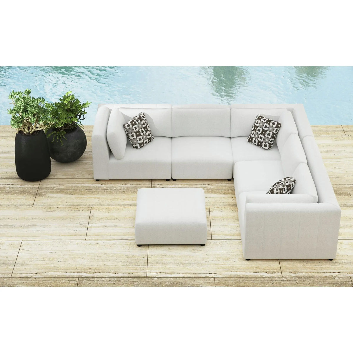 255958483:Zandara Outdoor Corner Chair,