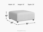 896396605:Zandara Outdoor Ottoman,