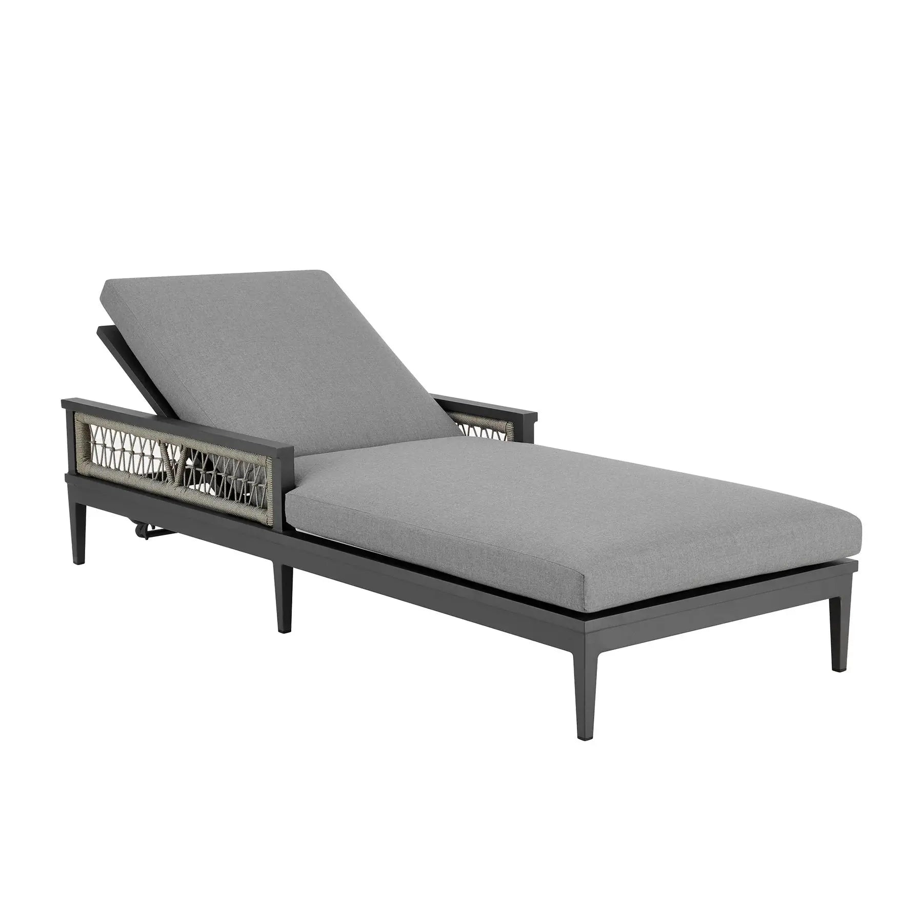 981672013:Zella Outdoor Lounge Chaise, AngledAngle