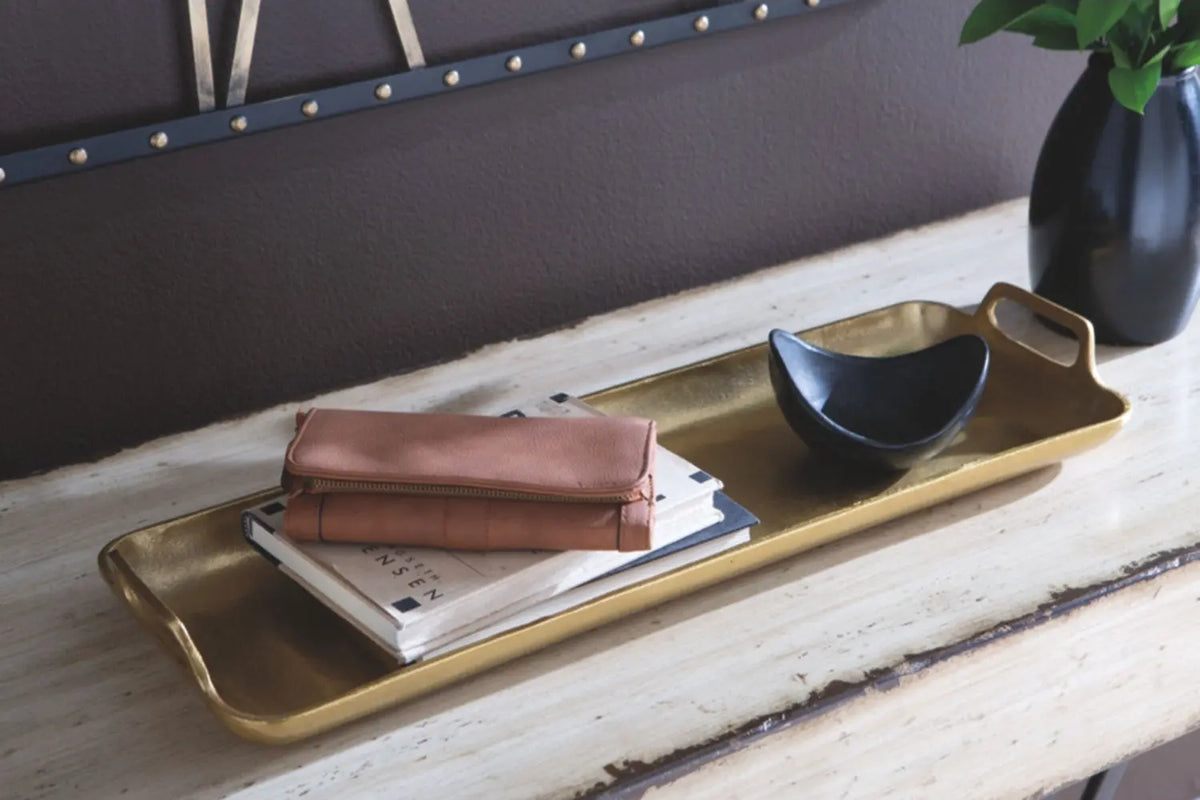 704016344:Posy Tray in Gold, Image 2