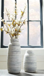 865177263:Donaver Vases in Gray & White, Set of 2, Image 2