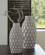 343522132:Dionna Vases in White, Set of 2, Image 2